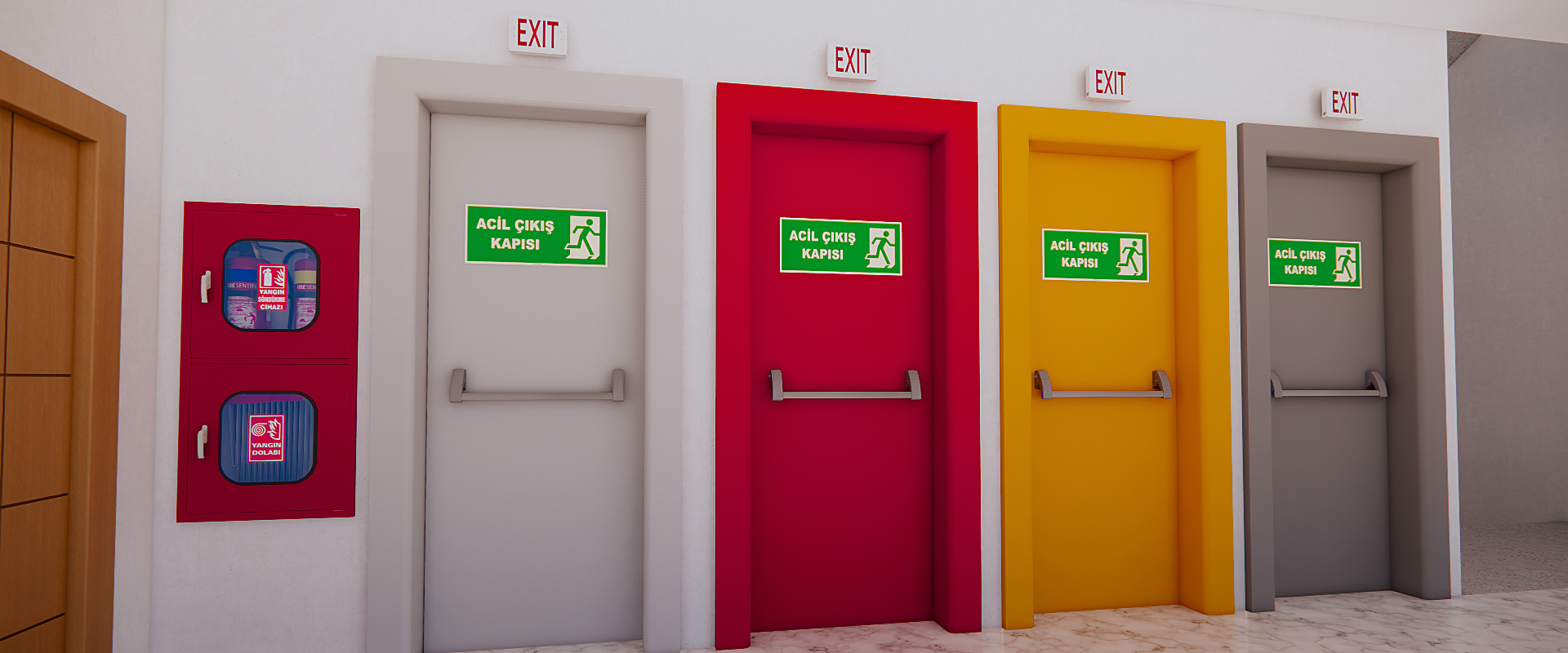 YANGINA DAYANIKLI ÇELİK KAPI